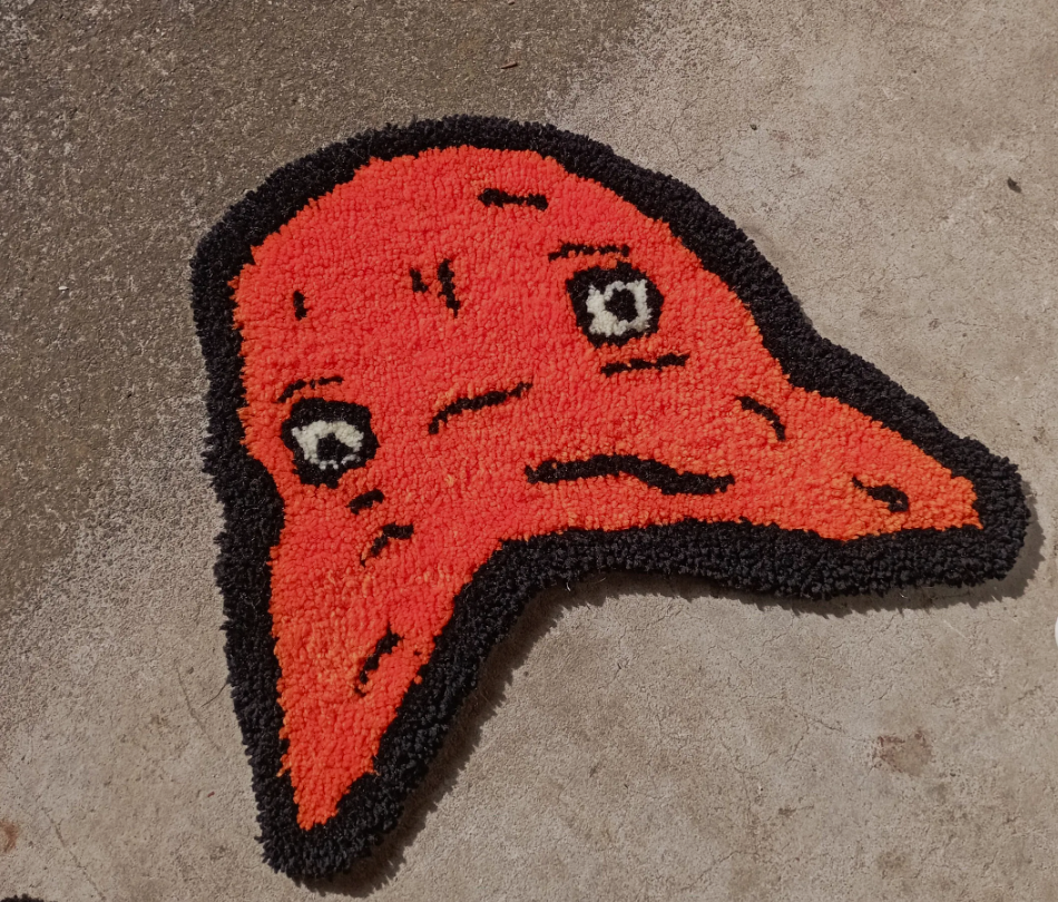 Googly Eye Bucket Hat Rug