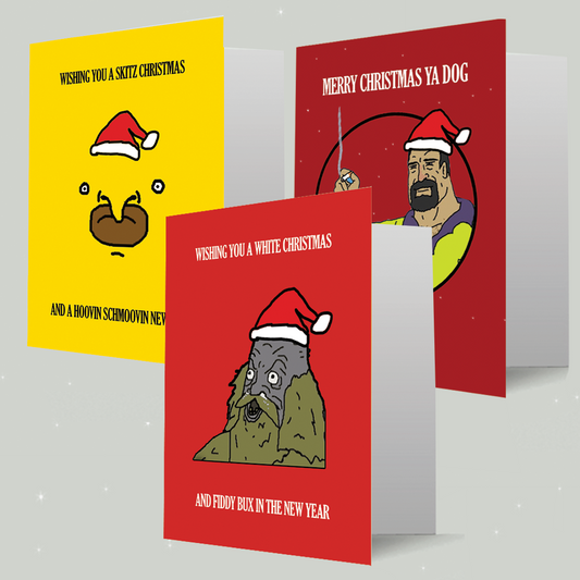 Big Lez Show Theme Christmas Card Pack