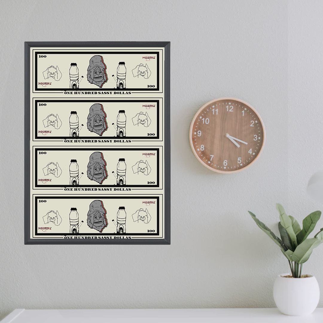 Sassy Bux Print